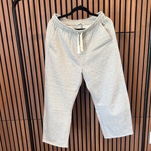 Everlane Gray Sweatpants with Drawstring